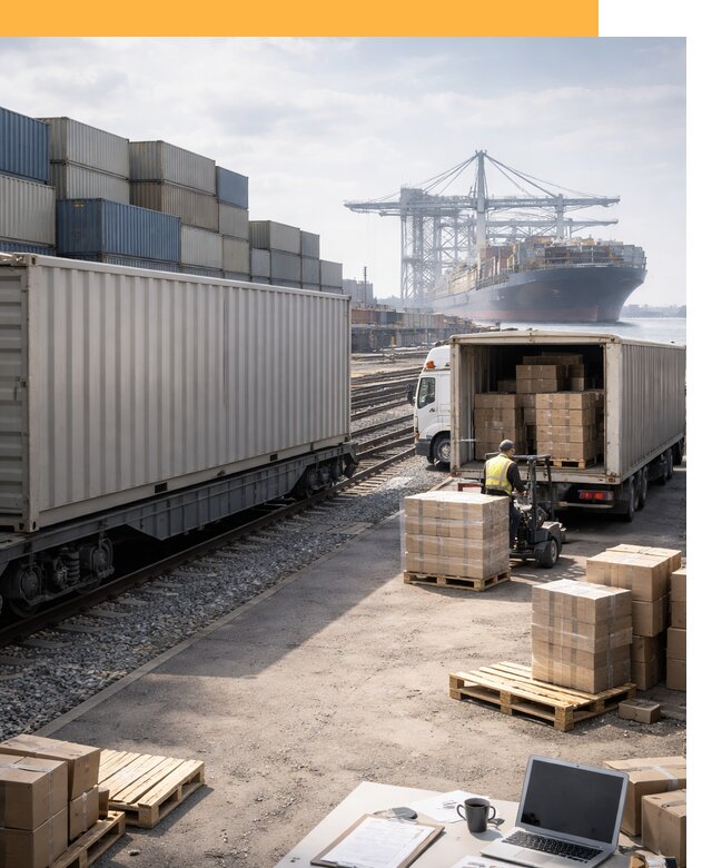 Мультимодальные перевозки грузов по миру от 45950 руб