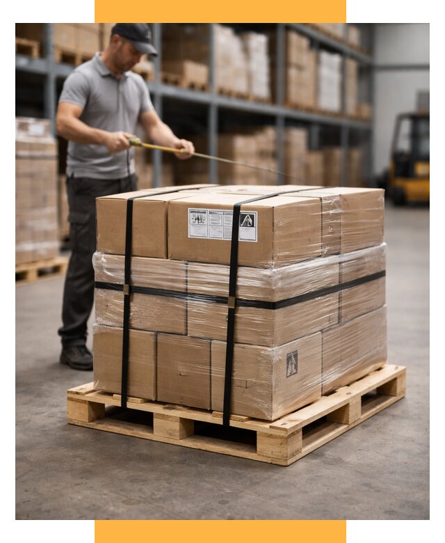 Упаковка и паллетирование грузов от 3574 р. | СетСервис-Югр