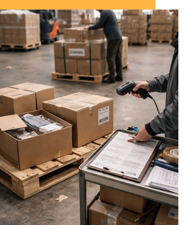 Сборные грузы из Китая: доставка, склад и таможня от 18380