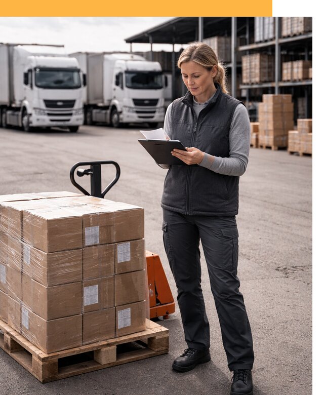 Доставка грузов из Европы к дверям клиента от 12253 руб