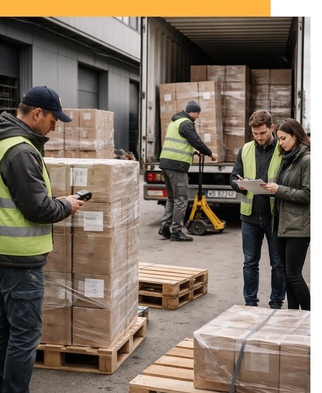 Доставка грузов из Польши: морем, авто и авиа от 7658