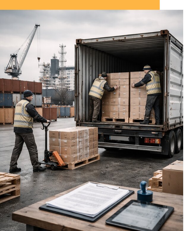 Доставка грузов из Латвии от 25528 руб, морская, авто, авиа