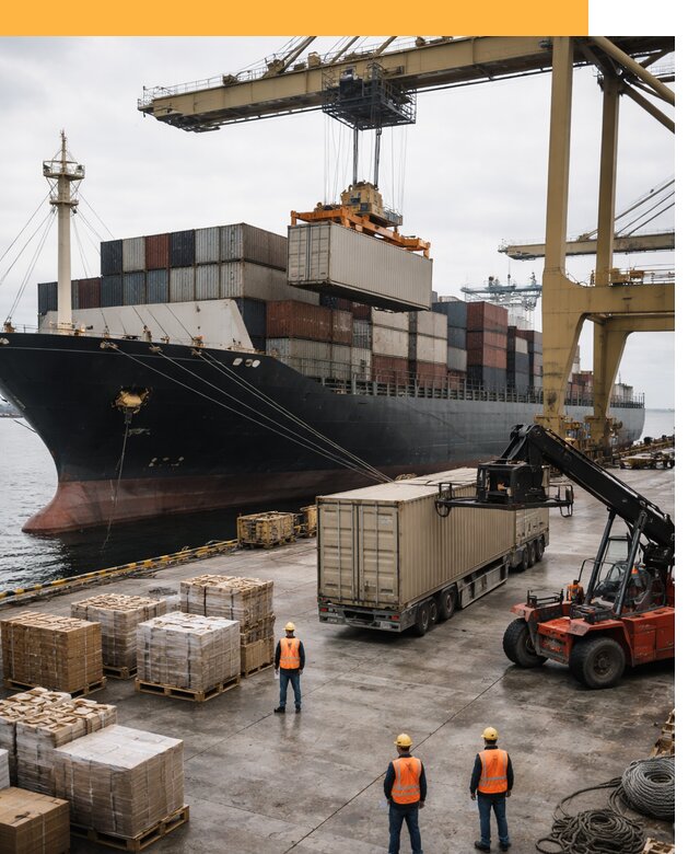 Морские перевозки из Индии: доставка FCL/LCL, таможня от 122532