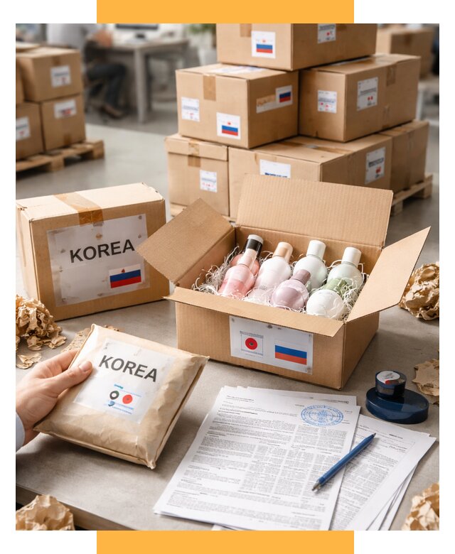 Доставка косметики из Кореи от 8679 р. под ключ | СетСервис-Югр
