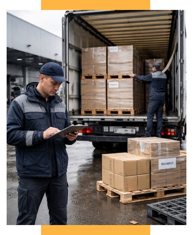 Доставка грузов из Беларуси от 15317 р. логистика СетСервис-Югр