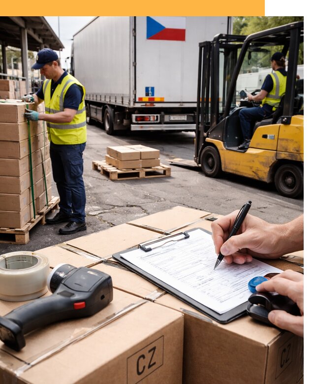 Доставка грузов в Чехию от 35739 руб, международные перевозки