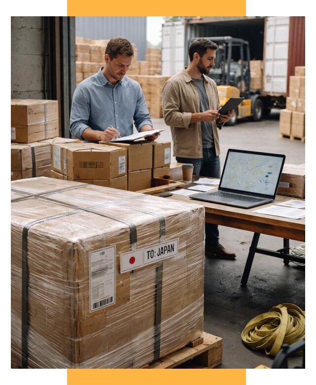 Доставка грузов в Японию от 25528 р., логистика СетСервис-Югр