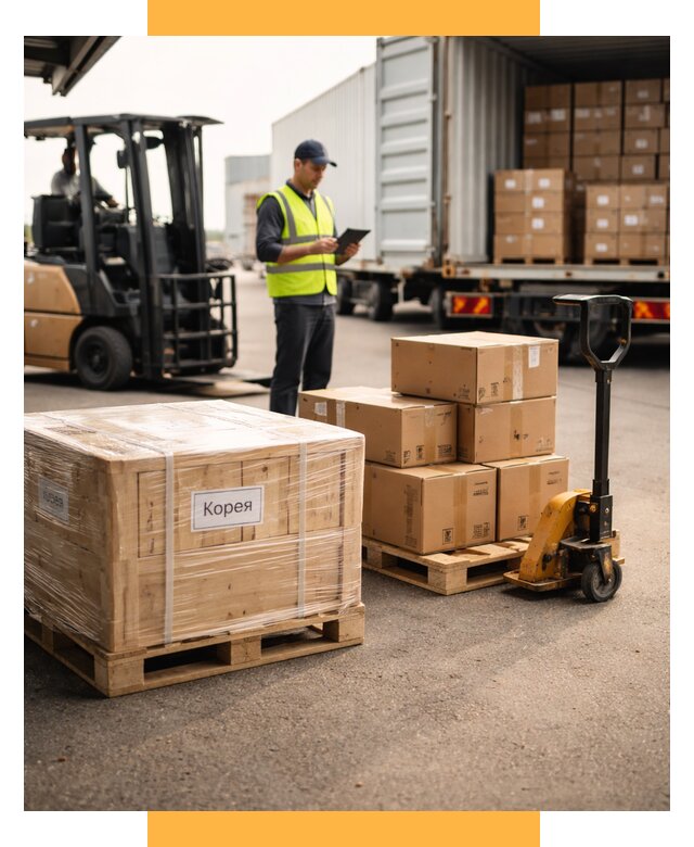 Доставка грузов в Корею из России от 35739 р. | СетСервис-Югр