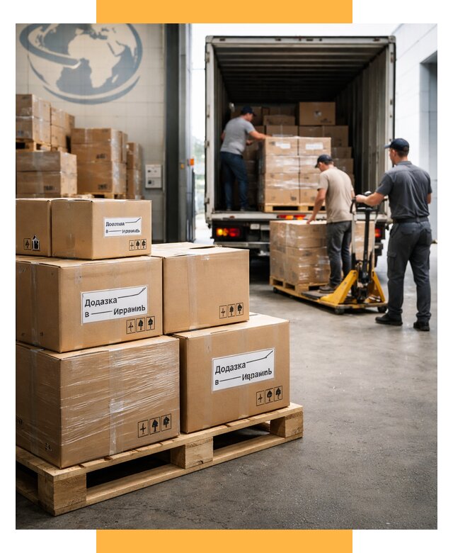 Доставка грузов в Израиль и экспорт от 45950 р. СетСервис-Югр