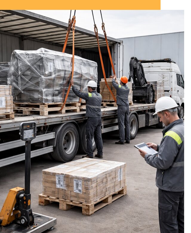 Перевозка крупного оборудования по миру от 30633 руб