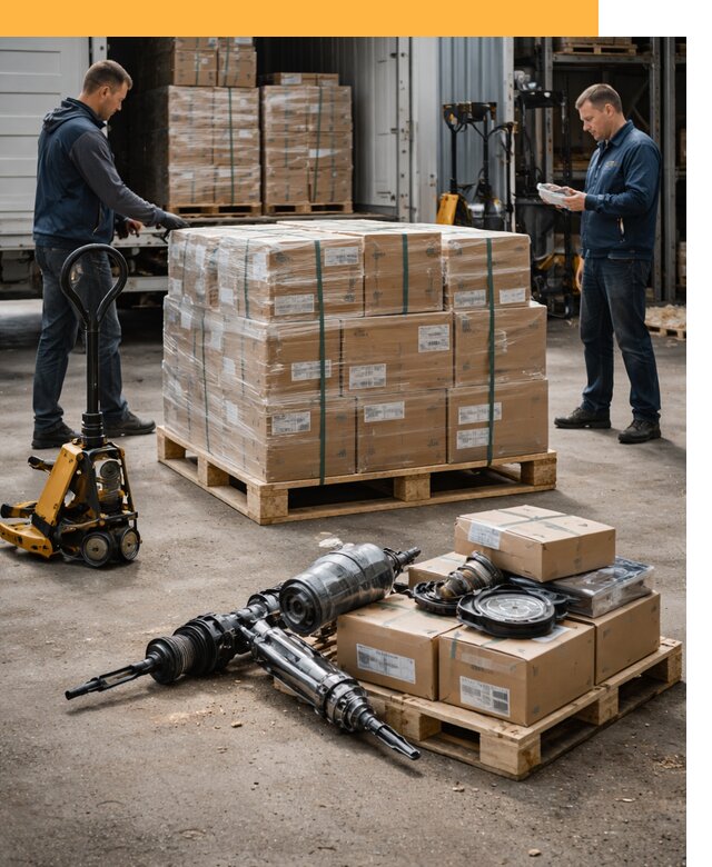 Международная перевозка автозапчастей по миру от 4595 руб