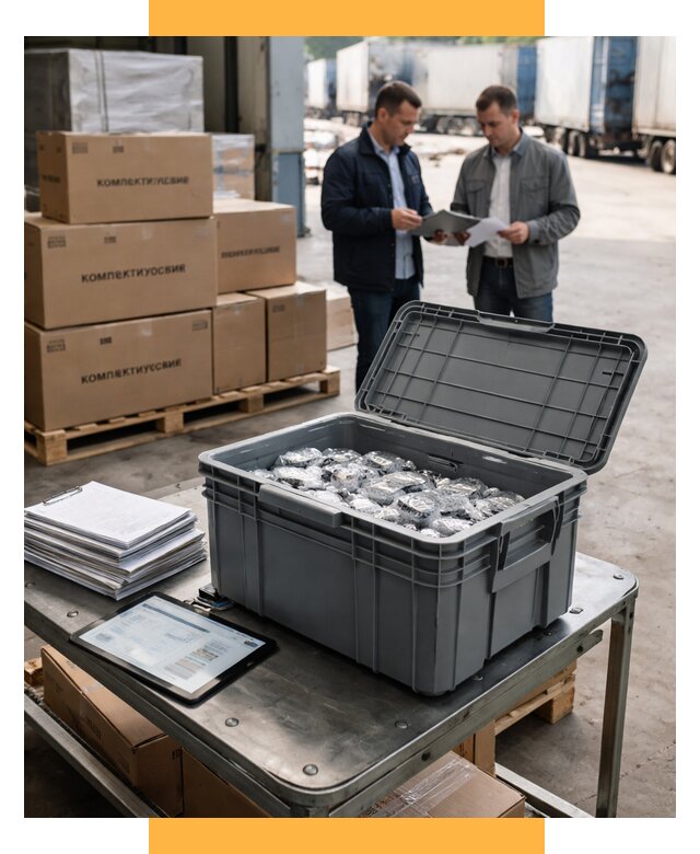 Перевозка комплектующих из Китая от 6637 р. | СетСервис-Югр