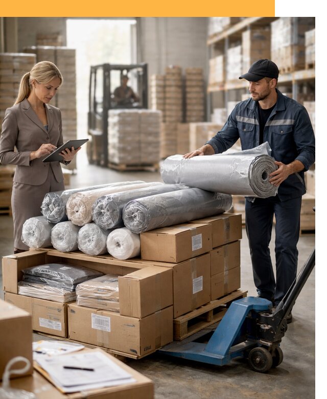 Перевозка текстиля по миру от 15317 руб. с таможней и страхованием