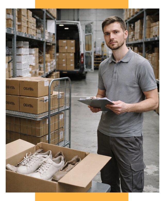 Доставка обуви из Китая и Турции от 4595 р. СетСервис-Югр