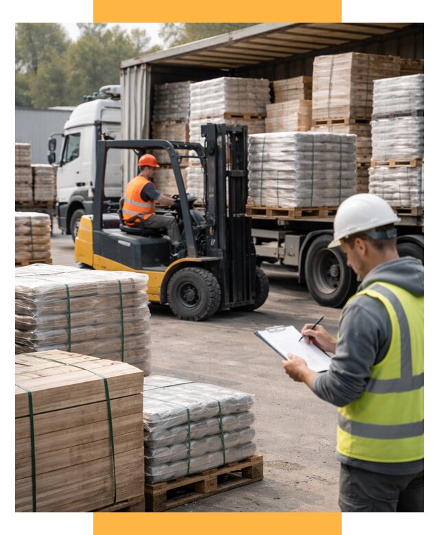 Перевозка строительных материалов от 5616 р. | СетСервис-Югр