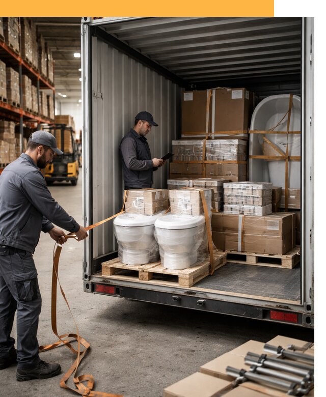 Перевозка сантехнического оборудования по России и миру от 1838