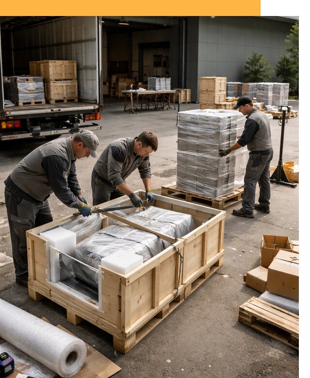 Перевозка выставочных грузов по миру от 25528 руб за м2 с таможней