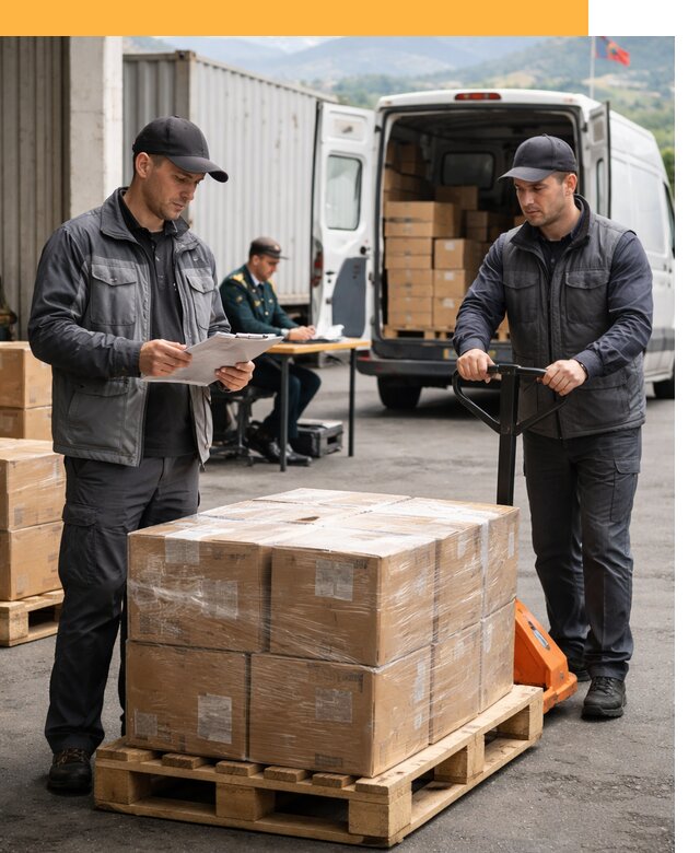 Доставка грузов через Армению, быстрая таможенная очистка от 25528