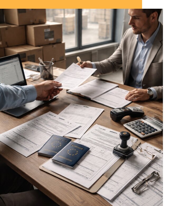 Таможенное оформление грузов из Европы от 8679 руб