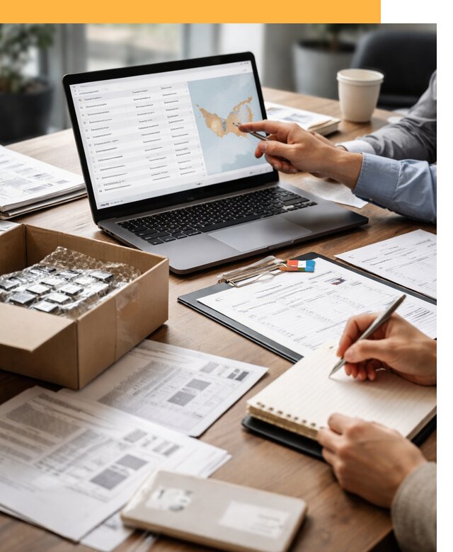 Поиск надежного поставщика в ОАЭ от 12253 рублей