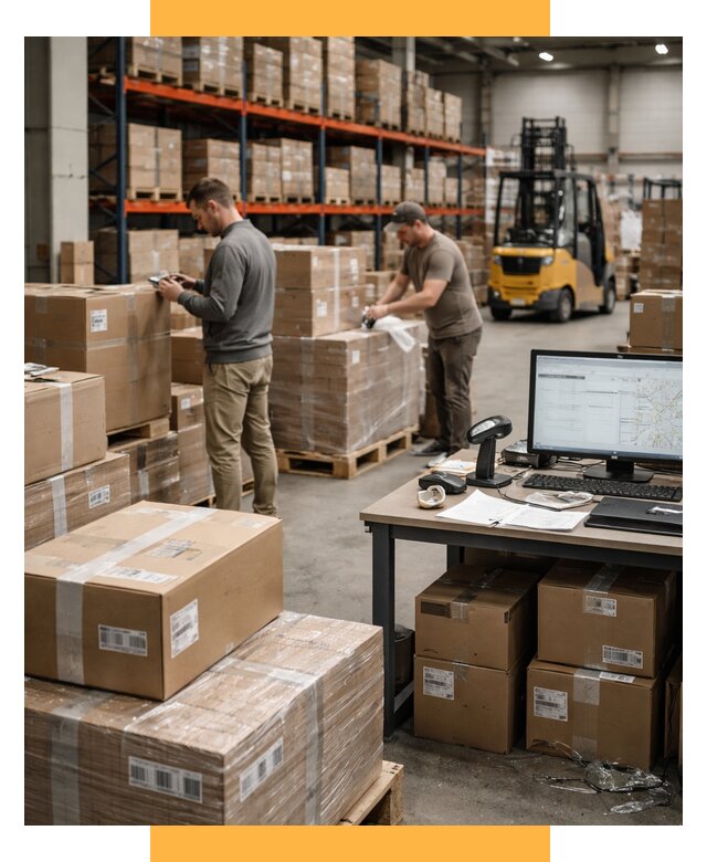 Склад консолидации в Европе от 6637 р., услуги СетСервис-Югр